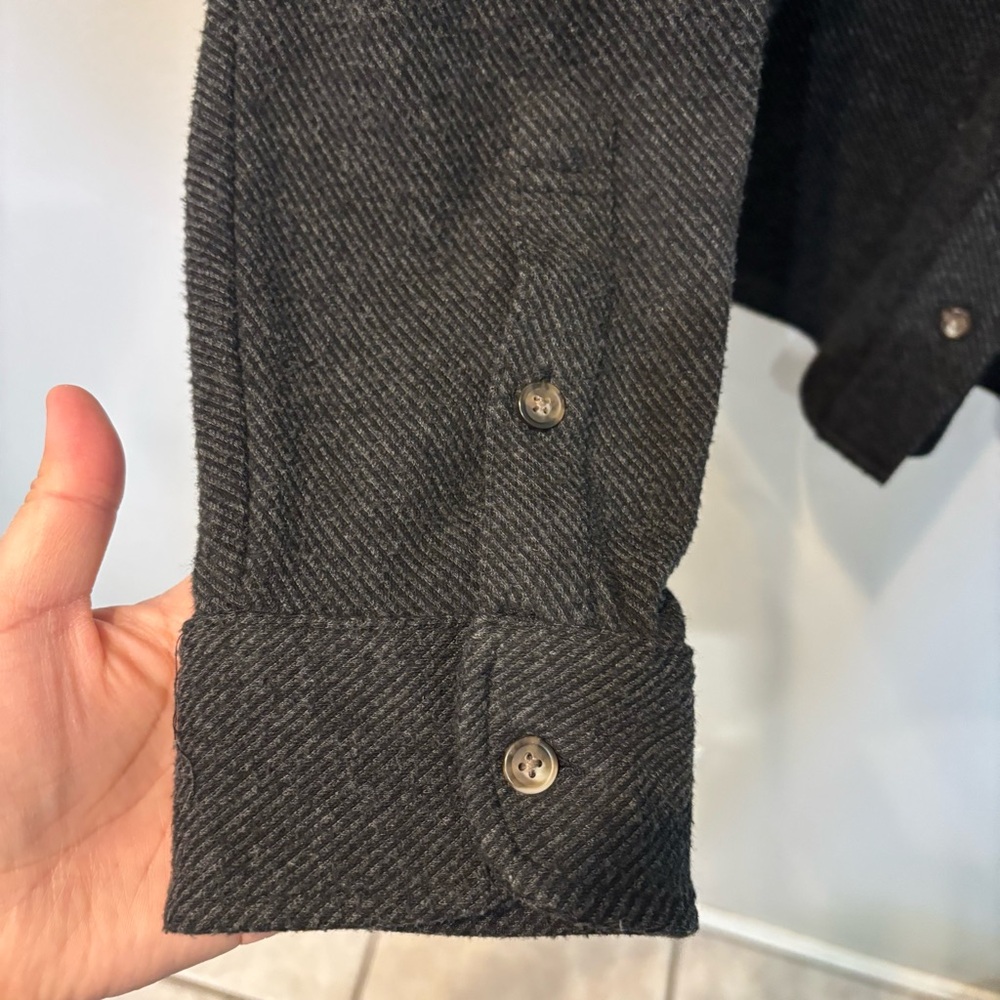 Faherty Legend Button Down Sweatshirt Soft Stretc… - image 5